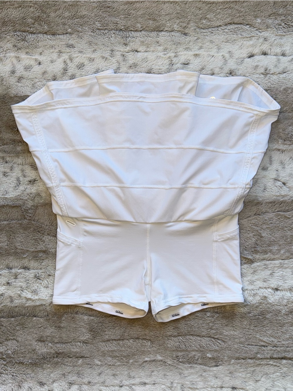 Lululemon Pace Rival Skirt *4-way Stretch in White Size 4 - Picture 5 of 12